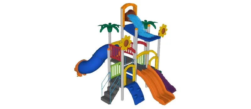 Playground Aquático Malibu