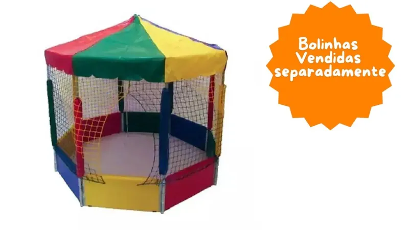 Piscina de Bolinhas Multicolorida Picadeiro 3,0